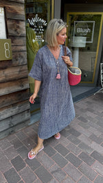 Afbeelding in Gallery-weergave laden, Jurk/streep/ MARYLINN
