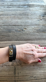 Afbeelding in Gallery-weergave laden, Armband/ leder/ MILA
