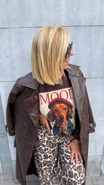 Afbeelding in Gallery-weergave laden, Mantel lederlook/ LILLY
