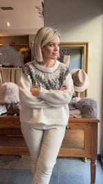 Afbeelding in Gallery-weergave laden, Trui paillet/ NOMI
