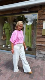 Afbeelding in Gallery-weergave laden, Blouse/ roze/ NORA

