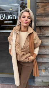 Bodywarmer/ mokka/ ISABELLE