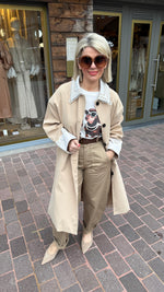 Afbeelding in Gallery-weergave laden, Trenchcoat met kant/KATRIEN
