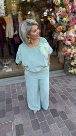 Afbeelding in Gallery-weergave laden, Broek/ KIM/ muntgroen
