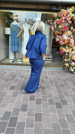 Afbeelding in Gallery-weergave laden, Blouse/blauw/LAO/BLACK ROSE

