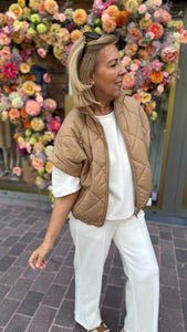 Bodywarmer/ mokka/ ISABELLE