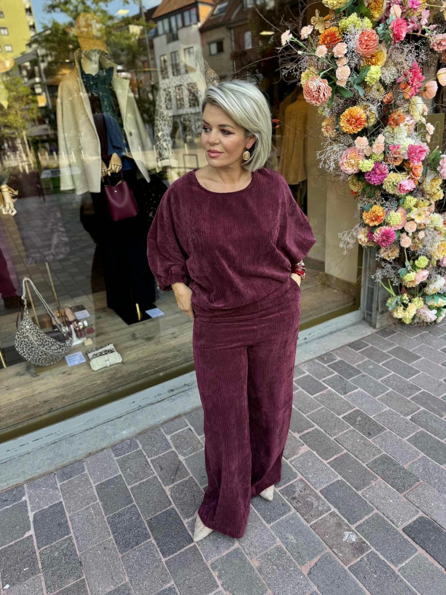 Broek / KIM/bordeaux