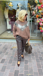Afbeelding in Gallery-weergave laden, Trui paillet/ VERA
