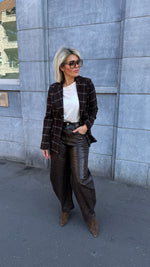 Afbeelding in Gallery-weergave laden, Blazer ruit/ GERY
