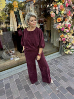 Afbeelding in Gallery-weergave laden, Broek / KIM/bordeaux
