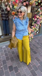 Afbeelding in Gallery-weergave laden, Jeanshemd met roesel/ INDI
