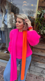 Afbeelding in Gallery-weergave laden, Mohair trui/ ballonmouw
