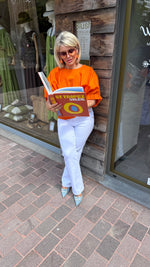 Afbeelding in Gallery-weergave laden, Blouse/ oranje/NORA
