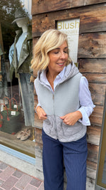 Afbeelding in Gallery-weergave laden, Gilet/grijs/ JOAN

