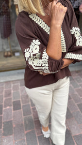 Blouse/ print/EMMA