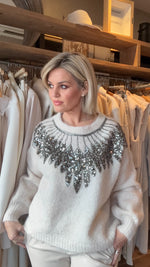 Afbeelding in Gallery-weergave laden, Trui paillet/ NOMI
