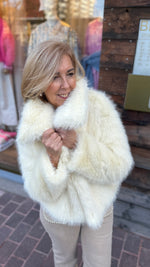 Afbeelding in Gallery-weergave laden, Jas/ fluffy/ geel/KATE
