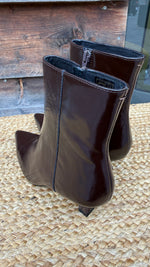 Afbeelding in Gallery-weergave laden, Lederen laars/ bruin/RIANNA
