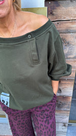 Afbeelding in Gallery-weergave laden, Sweater/ groen/
