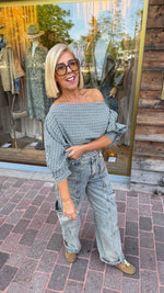 Afbeelding in Gallery-weergave laden, Blouse ruit/ MAYA
