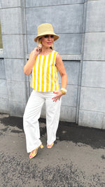 Afbeelding in Gallery-weergave laden, Top/ streep/ MAY
