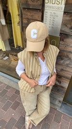 Afbeelding in Gallery-weergave laden, Gilet/ streep/ MILOU
