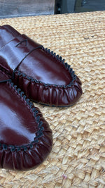 Afbeelding in Gallery-weergave laden, Lederen penny loafer/CATHERINE
