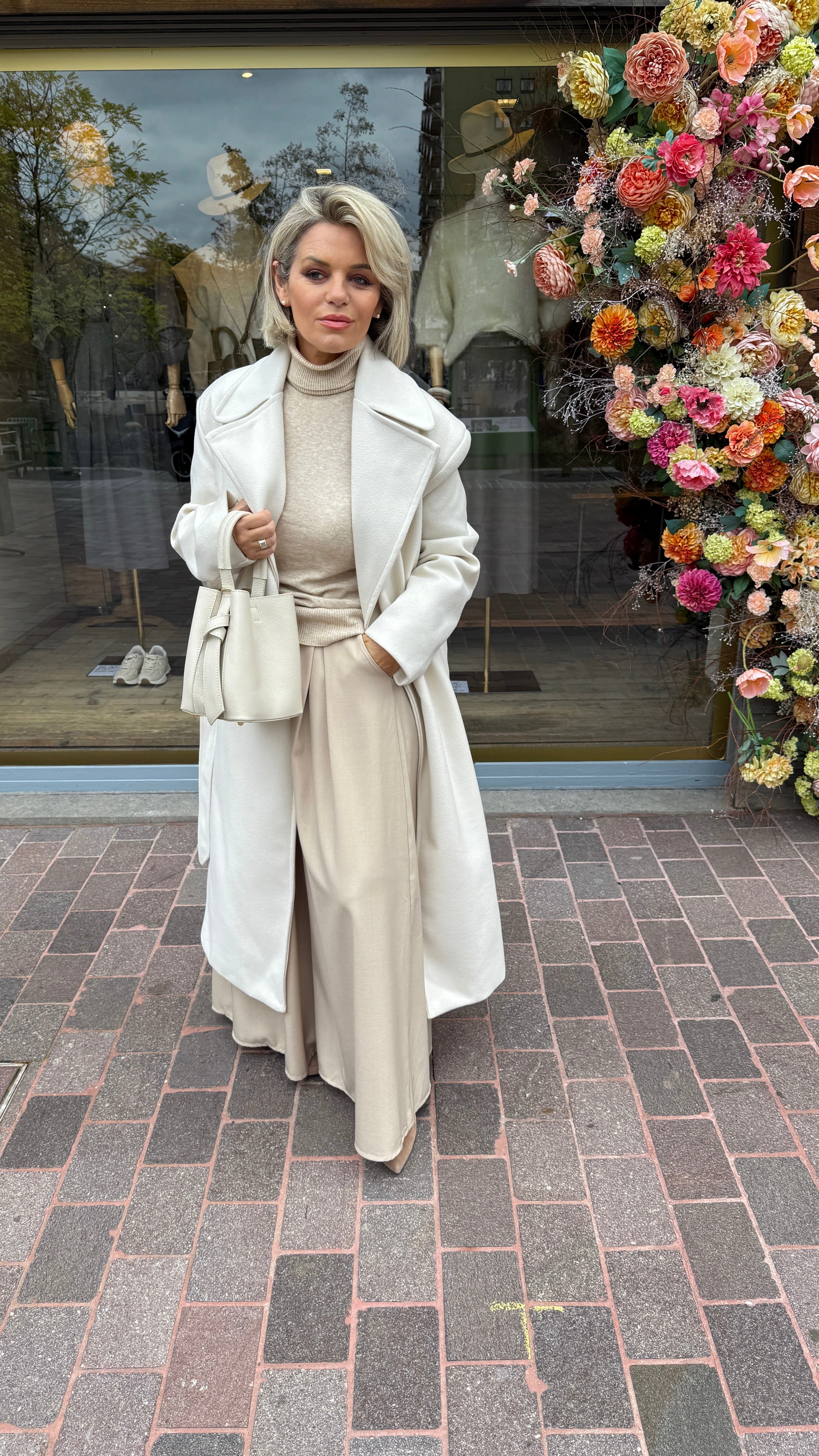 Broek wide leg/JUSTINE