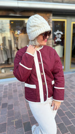 Afbeelding in Gallery-weergave laden, Doorstikte jas/KARLIJN
