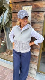 Afbeelding in Gallery-weergave laden, Gilet/grijs/ JOAN
