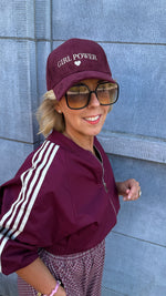 Afbeelding in Gallery-weergave laden, Pet/ bordeaux GIRL POWER
