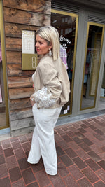 Afbeelding in Gallery-weergave laden, Jeans/ wit/ barrel
