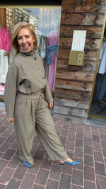 Afbeelding in Gallery-weergave laden, Broek ruit/ ALINE
