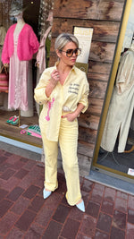 Afbeelding in Gallery-weergave laden, Hemd/ krab/ geel
