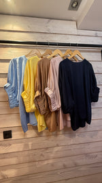 Afbeelding in Gallery-weergave laden, Satinlook blouse/ NORA
