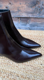 Afbeelding in Gallery-weergave laden, Lederen laars/ bruin/RIANNA

