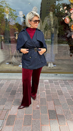 Afbeelding in Gallery-weergave laden, Trenchcoat jeans/kort/ HARVEY
