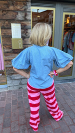 Afbeelding in Gallery-weergave laden, Broek streep/ JULIE
