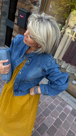 Afbeelding in Gallery-weergave laden, Jeansjas / CORRINNE
