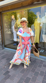 Afbeelding in Gallery-weergave laden, Maxidress/palmboom/ SANTA AURELIA
