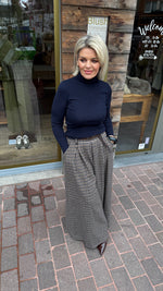 Afbeelding in Gallery-weergave laden, Ruiten broek/ MANON/ blauw
