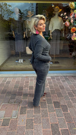 Afbeelding in Gallery-weergave laden, Jeans/ grijs/ BERNADETTE
