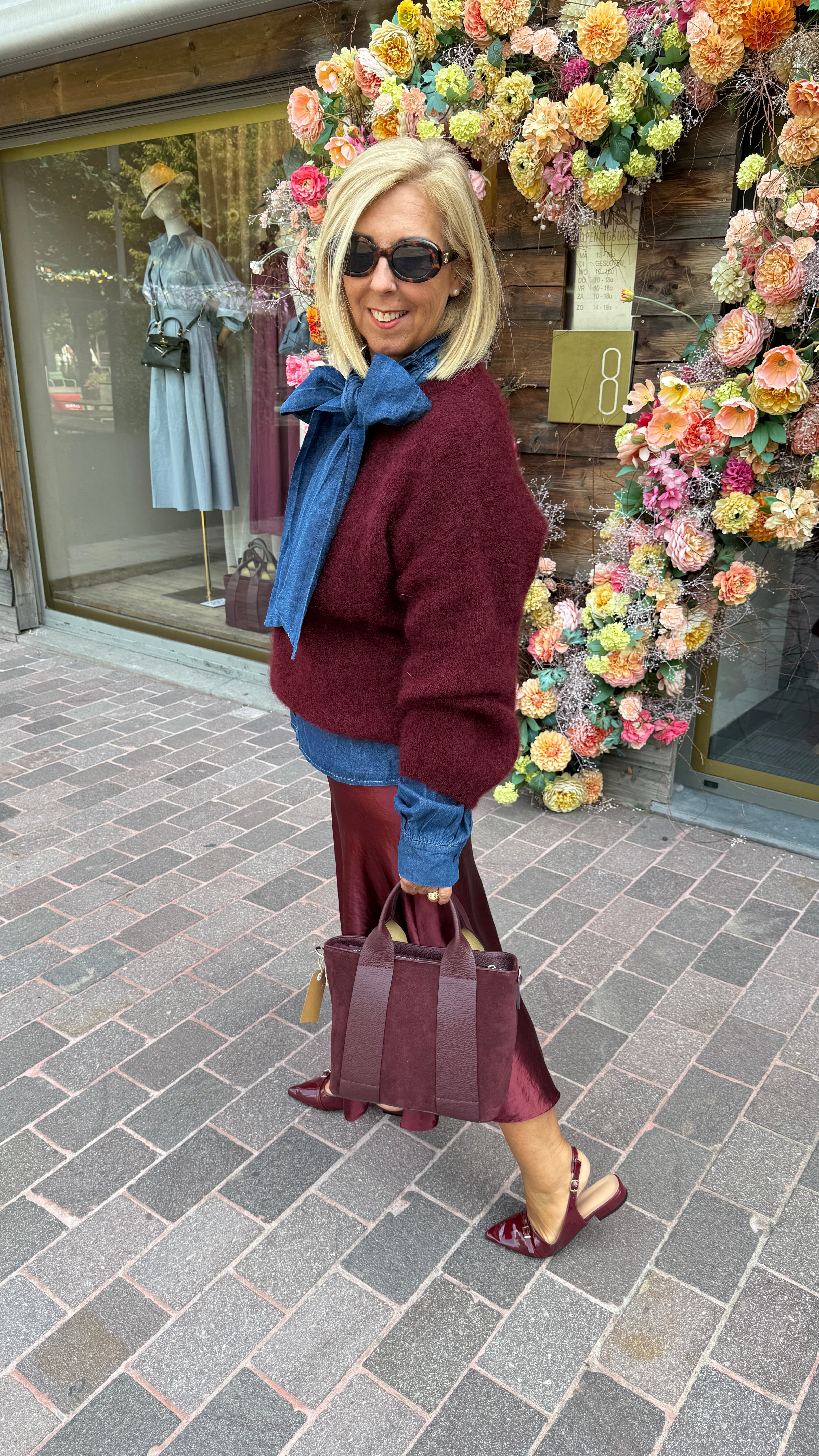 Jeanshemd strik/LAURE
