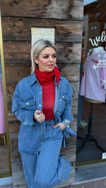 Afbeelding in Gallery-weergave laden, Jeanshemd/ NELLY
