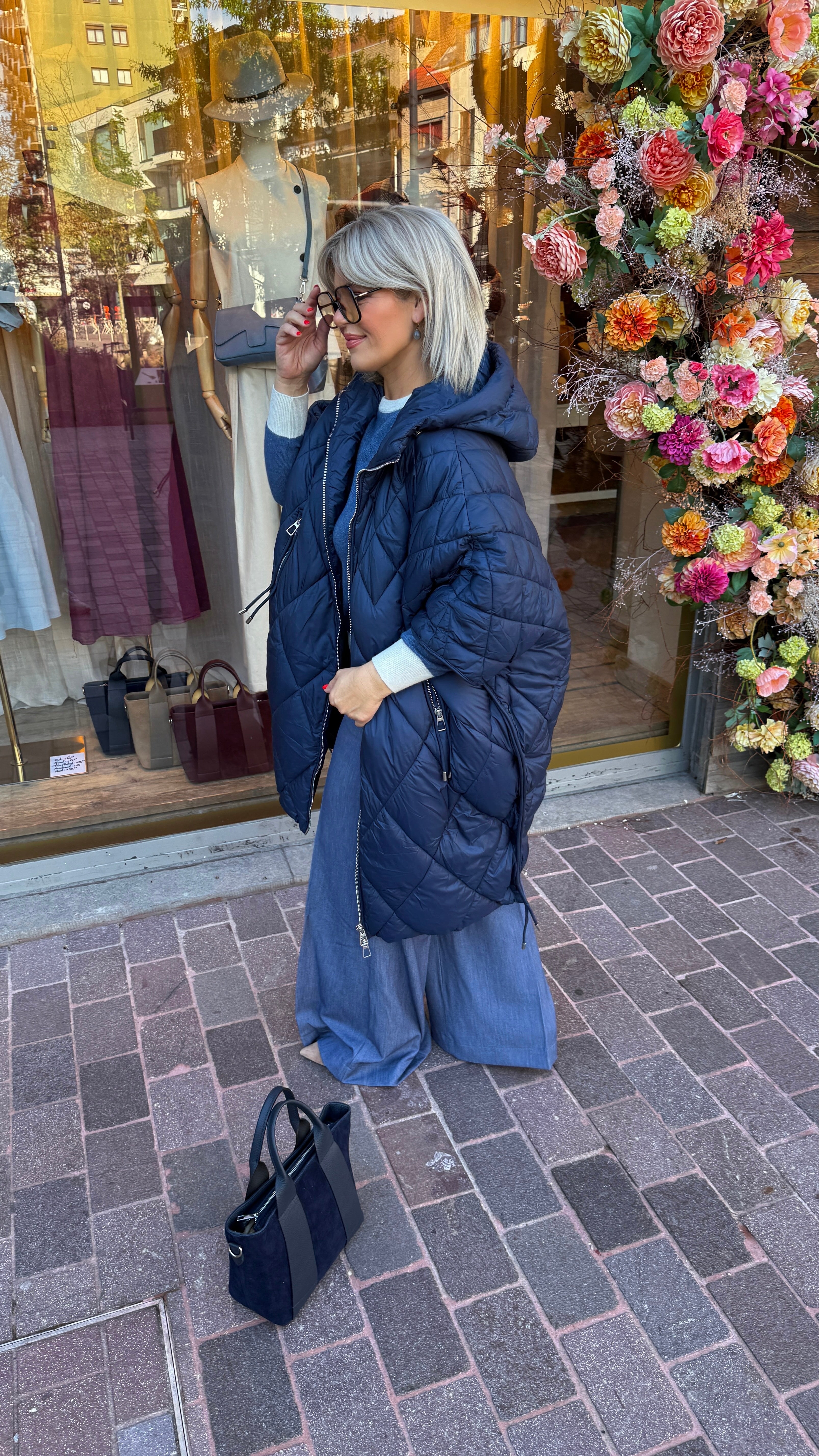 Bodywarmer doorstikt/ JAMIE