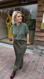 Afbeelding in Gallery-weergave laden, Cardigan/ korte mouw/ ELLE
