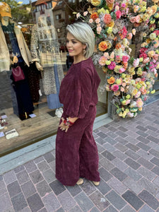 Broek / KIM/bordeaux