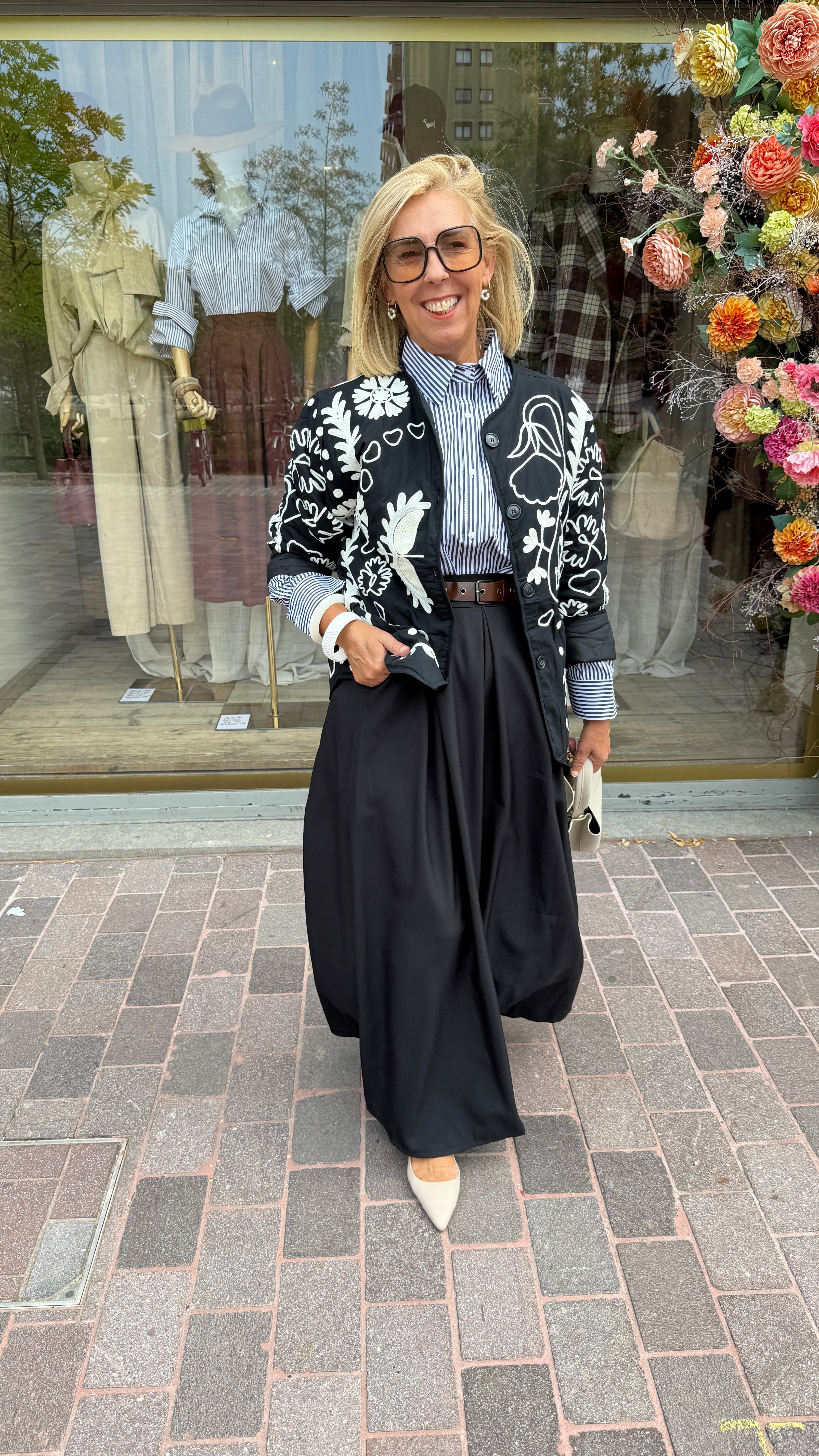 Broek wide leg/JUSTINE