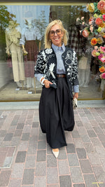 Afbeelding in Gallery-weergave laden, Broek wide leg/JUSTINE
