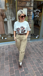 Afbeelding in Gallery-weergave laden, Barrel broek/camel
